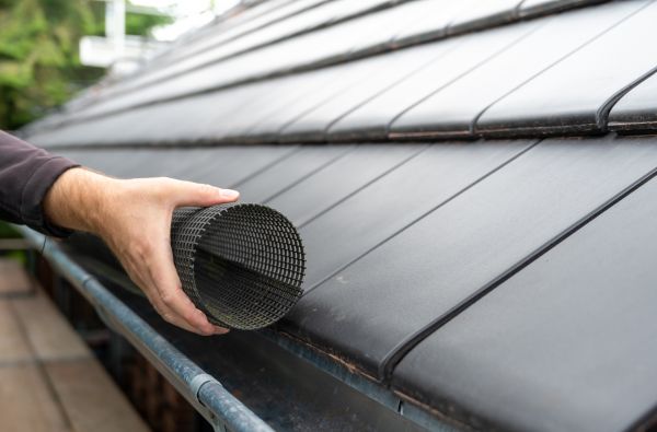 Gutter Mesh Installation in Huntersville