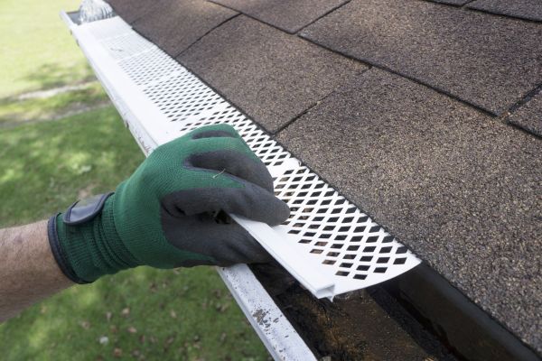 Gutter Filter Installation in Huntersville